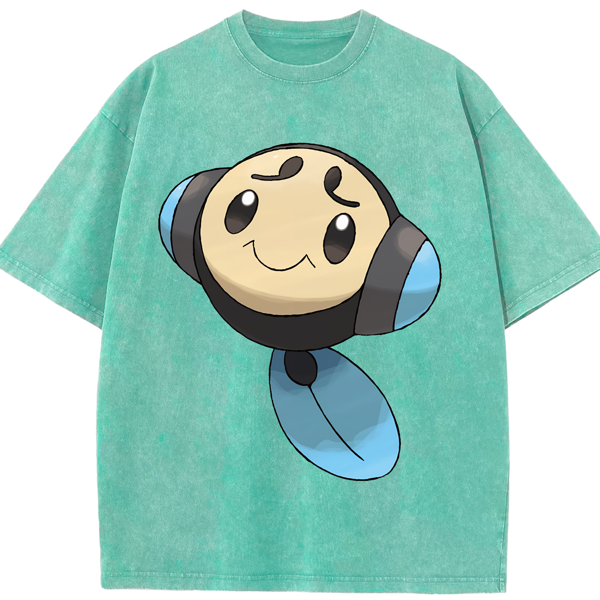 （画像用） ポケットモンスター Pokémon 綿100% ヴィンテージ風 半袖Tシャツ（フロントプリント）